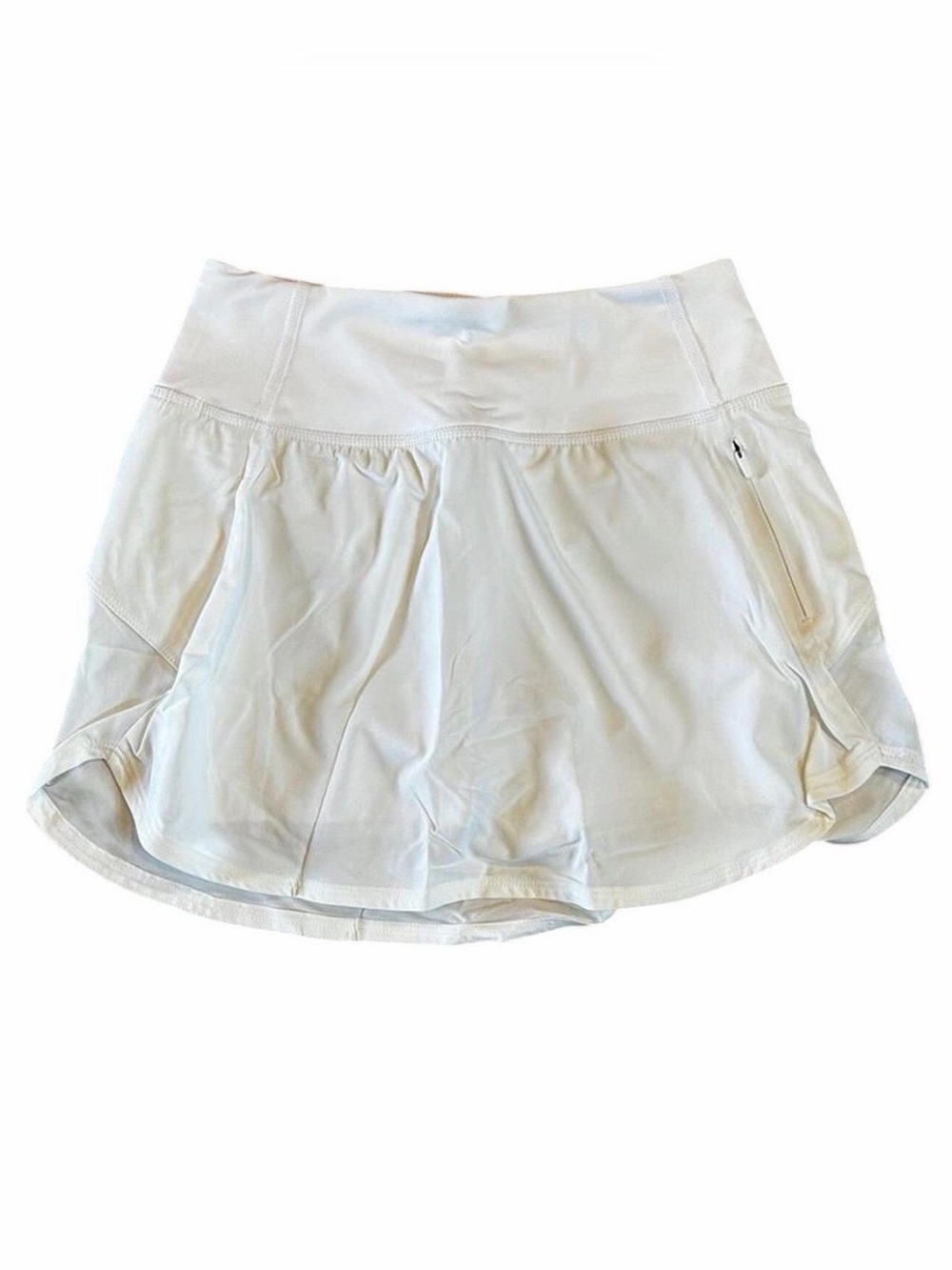 Outdoor Voices White Women’s Athletic Skort with Built-In Shorts
